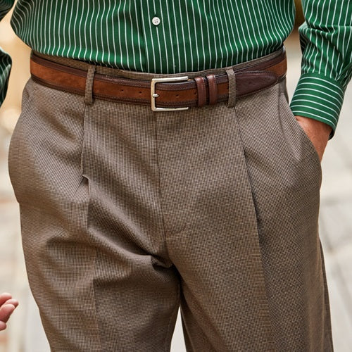 Pleated Pants  Paul Fredrick