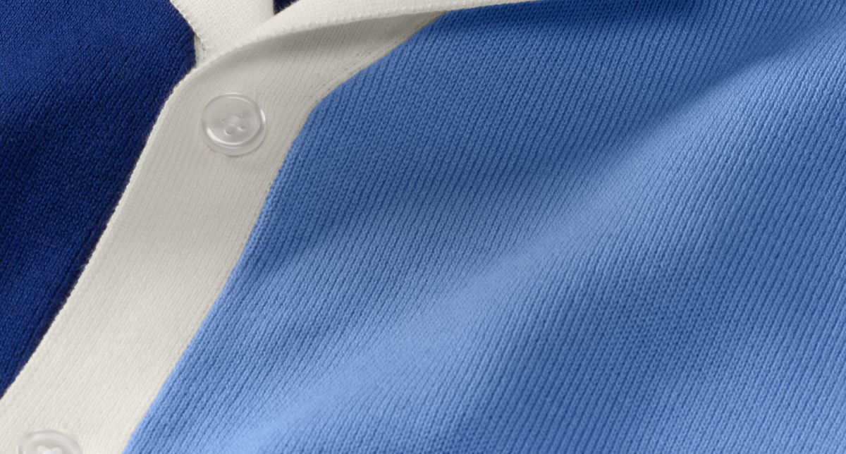 Color-Block Retro Polo Shirt FER0077