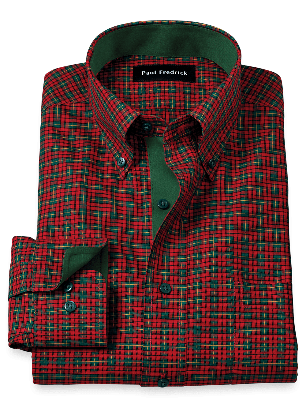 Slim Fit Red Dress Shirts