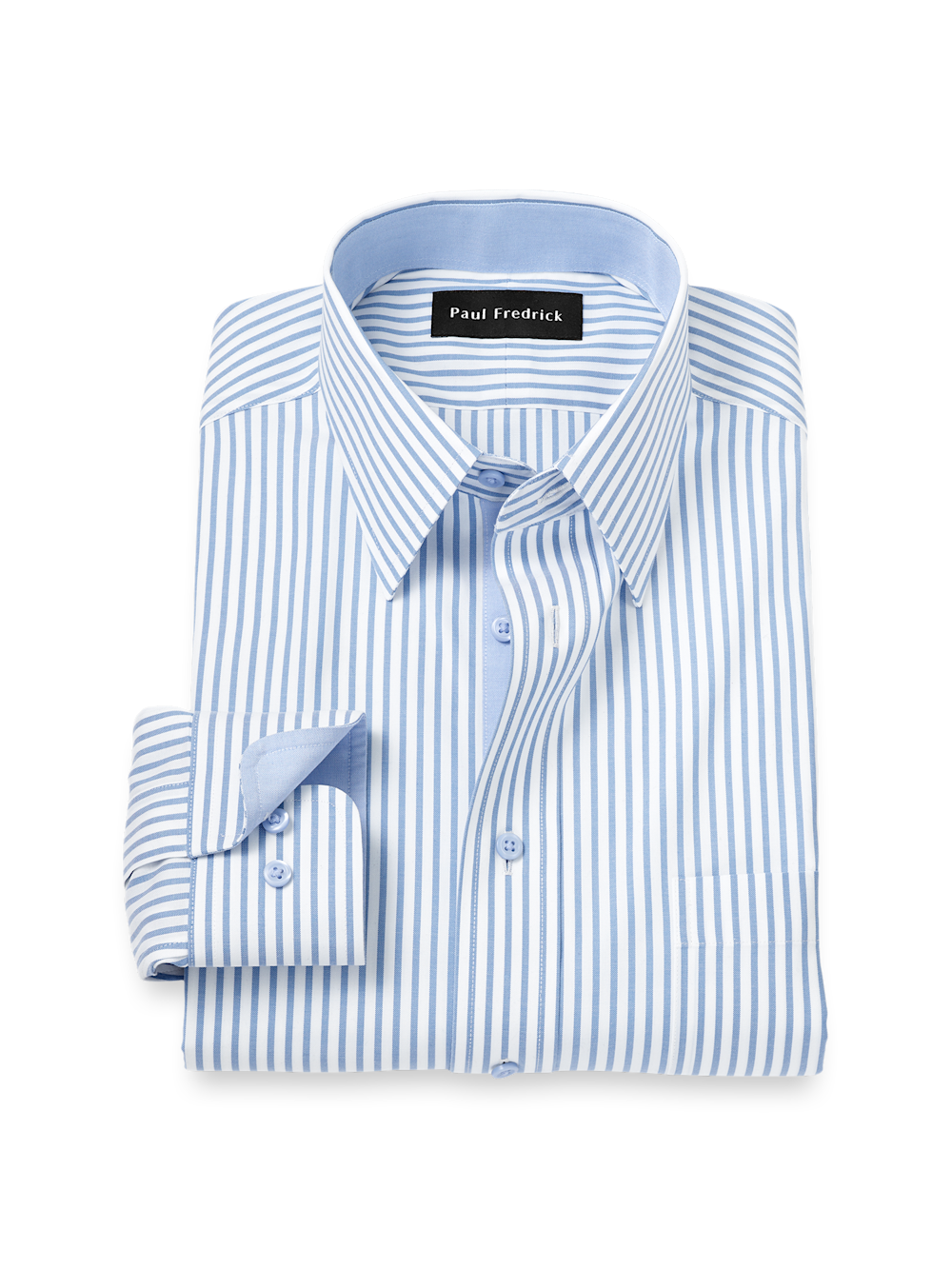 Men's Blue Plaid Dress Shirts | Shop Online  Paul Fredrick