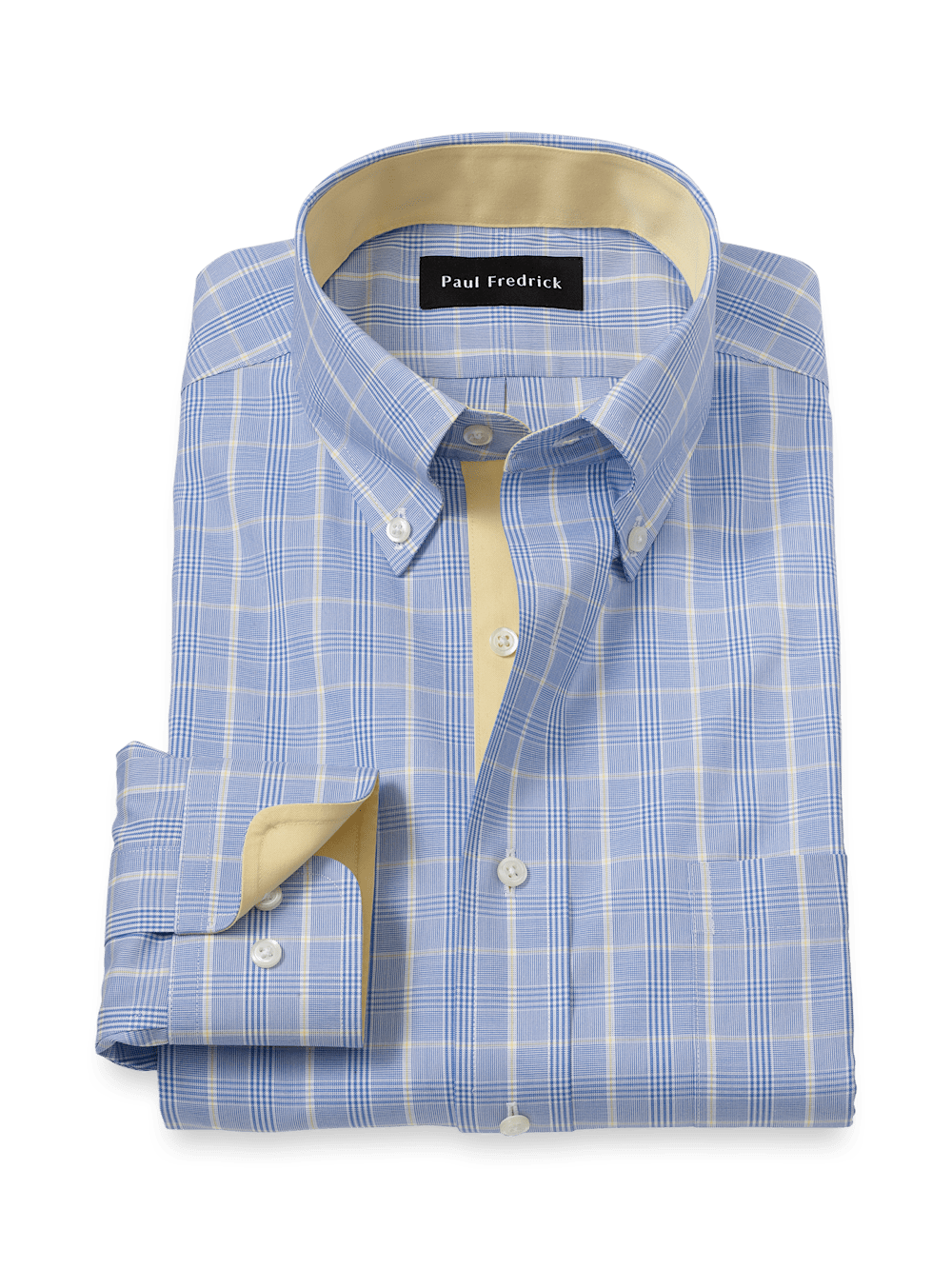 Men's Button Down Plaid Collar Dress Shirts | Shop Online Paul Fredrick Men's Button Down Plaid Collar Dress Shirts | Shop Online Paul Fredrick