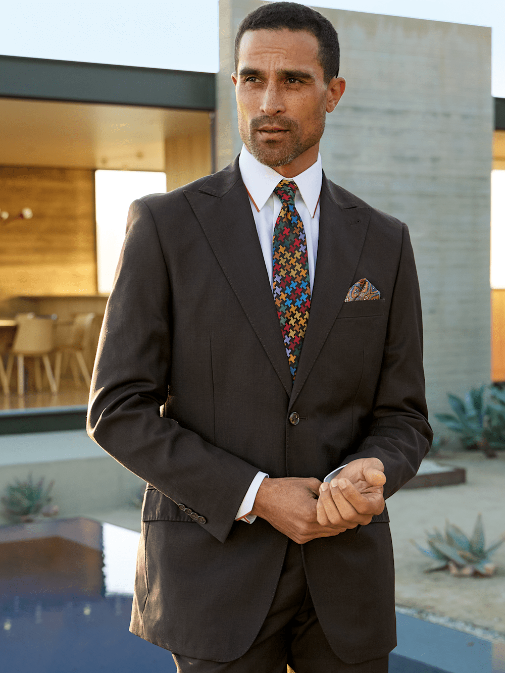Men's Brown Suit Jackets | Shop Suit Separates Paul Fredrick Men's Brown Suit Jackets | Shop Suit Separates Paul Fredrick