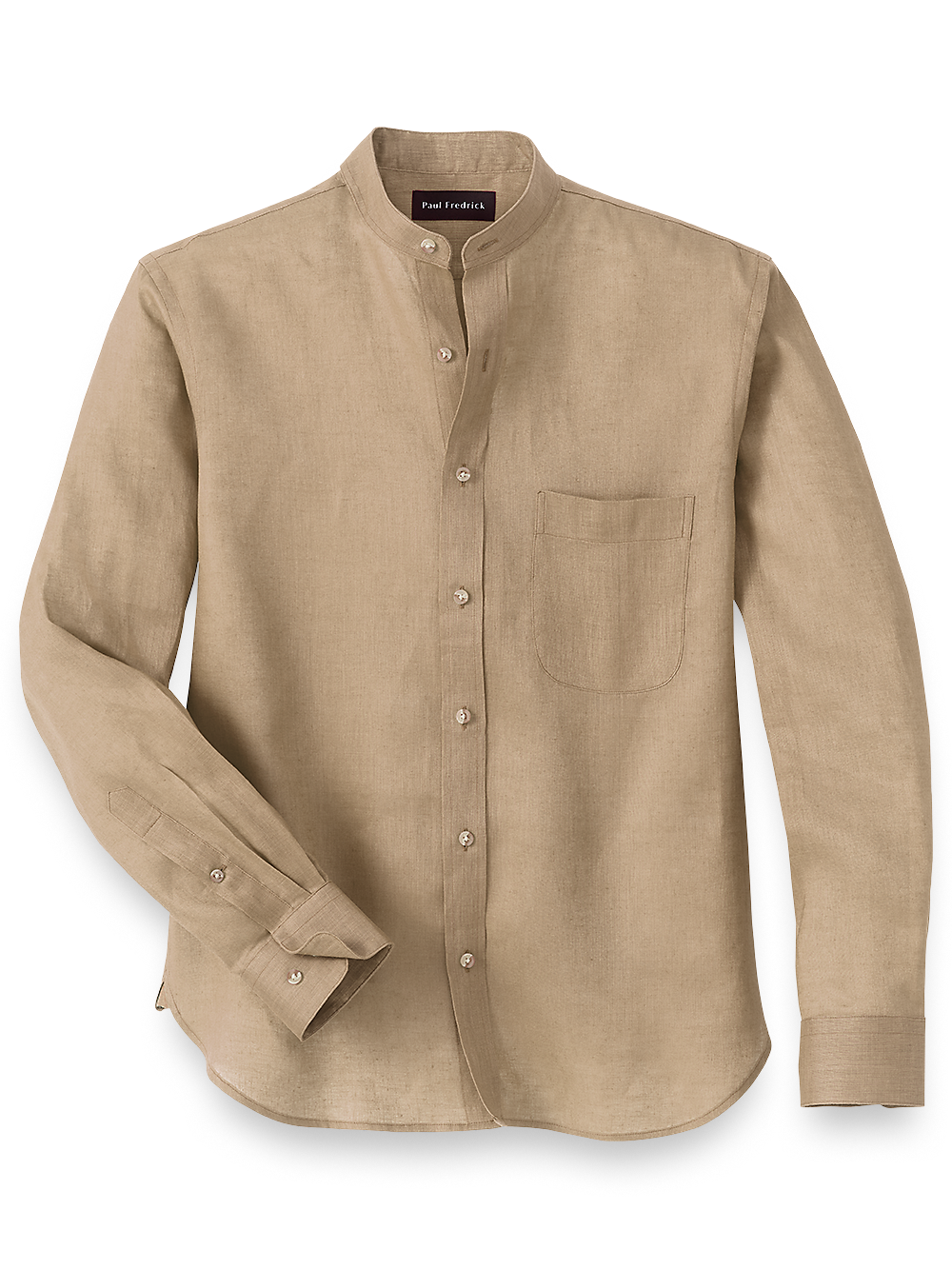 Men's Band Collar Dress Shirts | Shop Online Paul Fredrick Men's Band Collar Dress Shirts | Shop Online Paul Fredrick