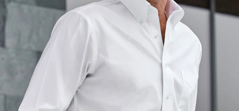High quality white dress shirt sales