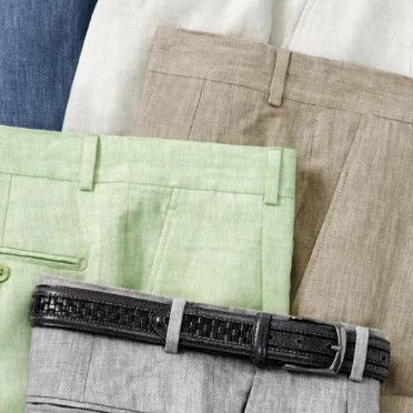 Men's Linen Pants | Casual & Dress Styles Paul Fredrick Men's Linen Pants | Casual & Dress Styles Paul Fredrick