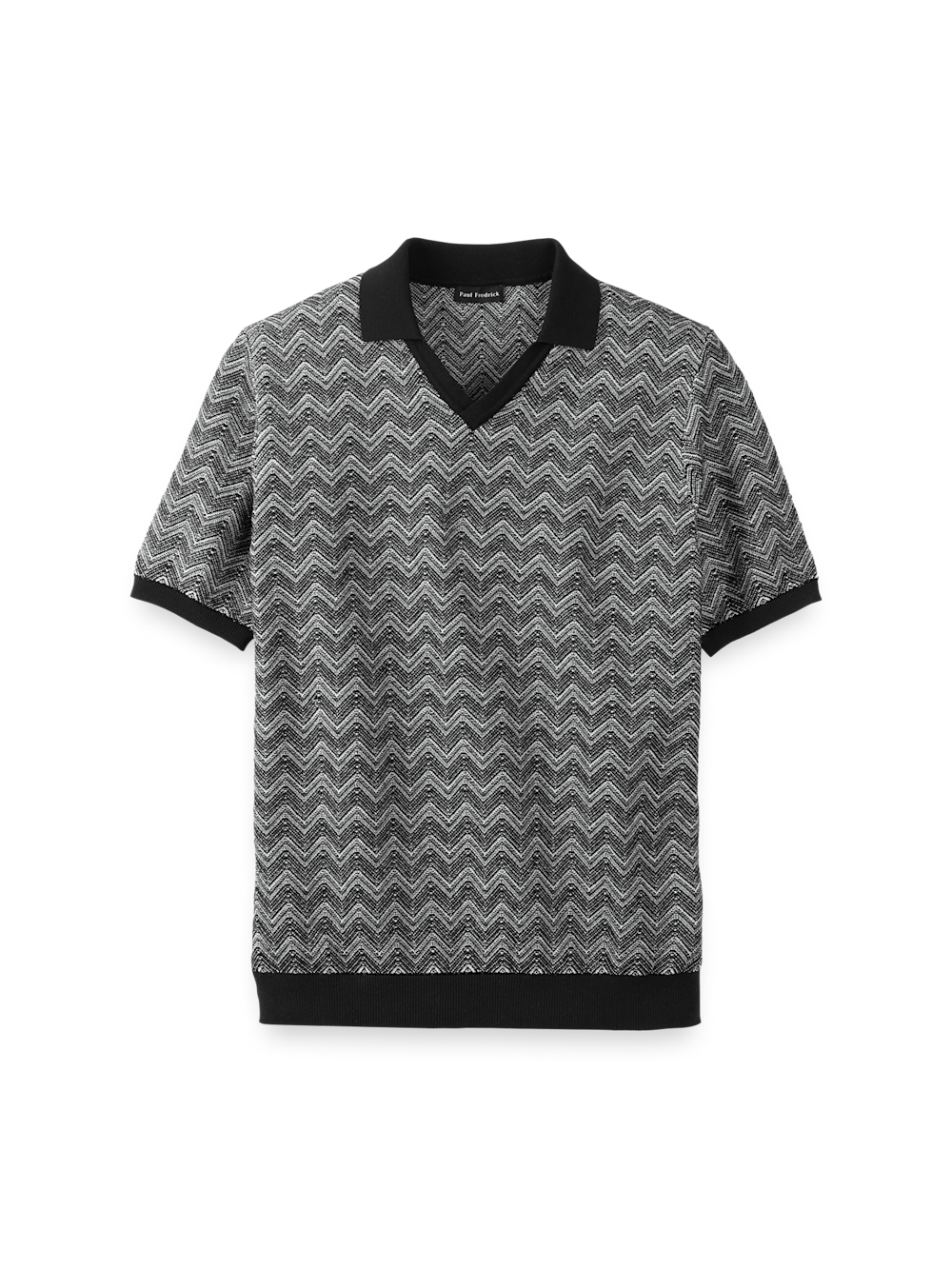 Big & Tall Black Polo Shirts