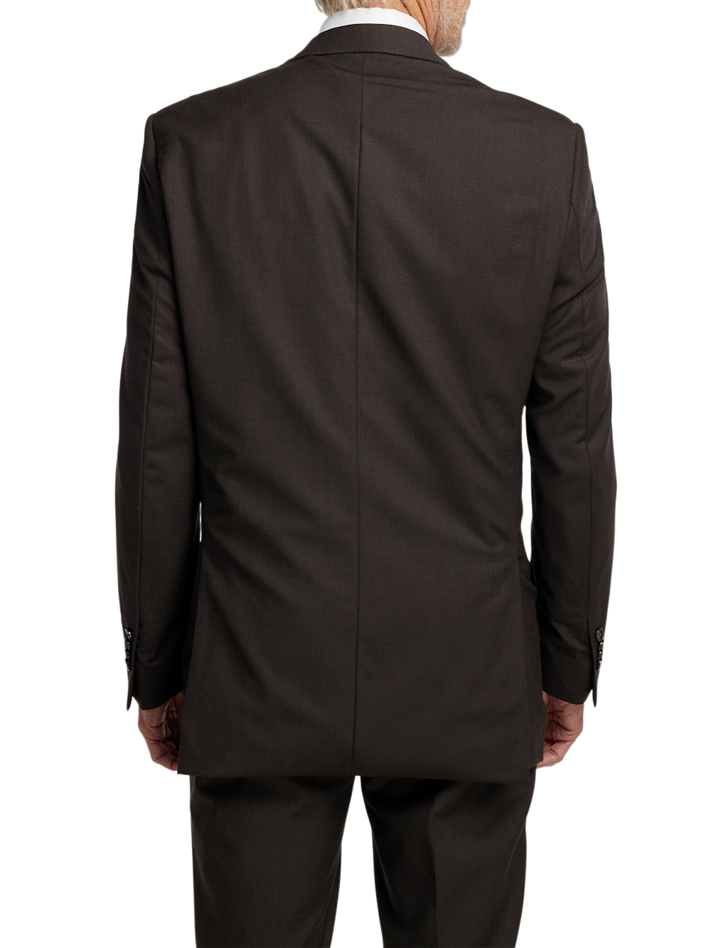 Alternate Image of Wool Stretch Bengaline Single Breasted Peak Lapel Suit-6