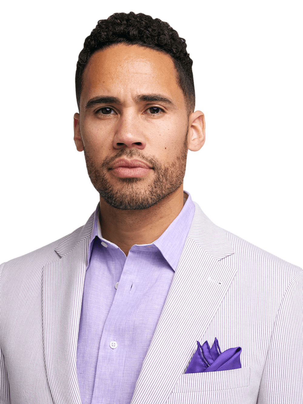 Alternate Image of Cotton Stretch Stripe Seersucker Notch Lapel Suit-2