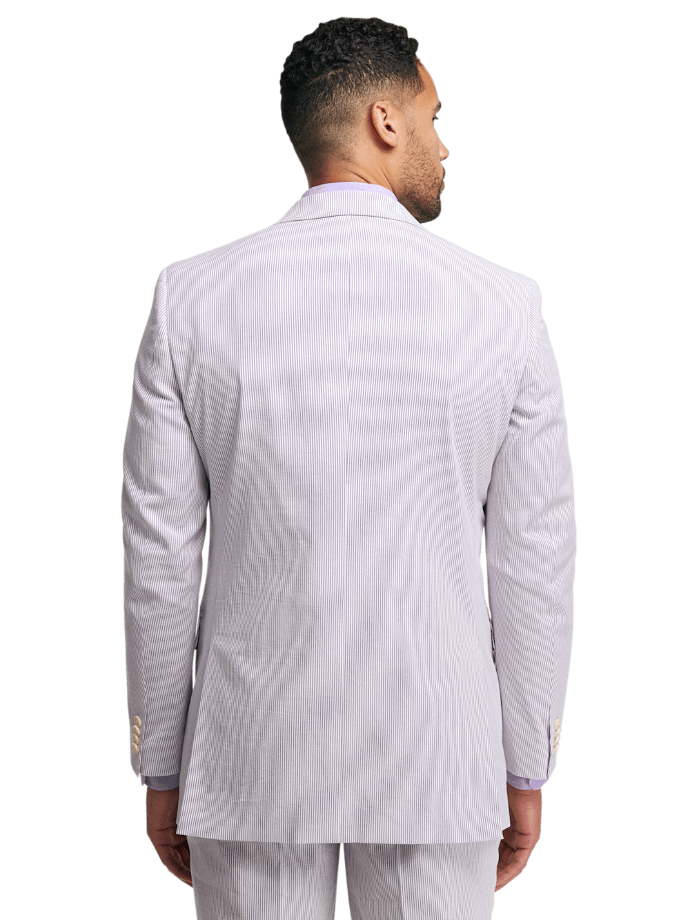 Alternate Image of Cotton Stretch Stripe Seersucker Notch Lapel Suit-6