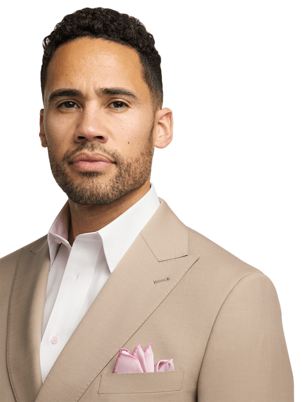 Alternate Image of Wool Sstretch Bengaline Peak Lapel Suit-2