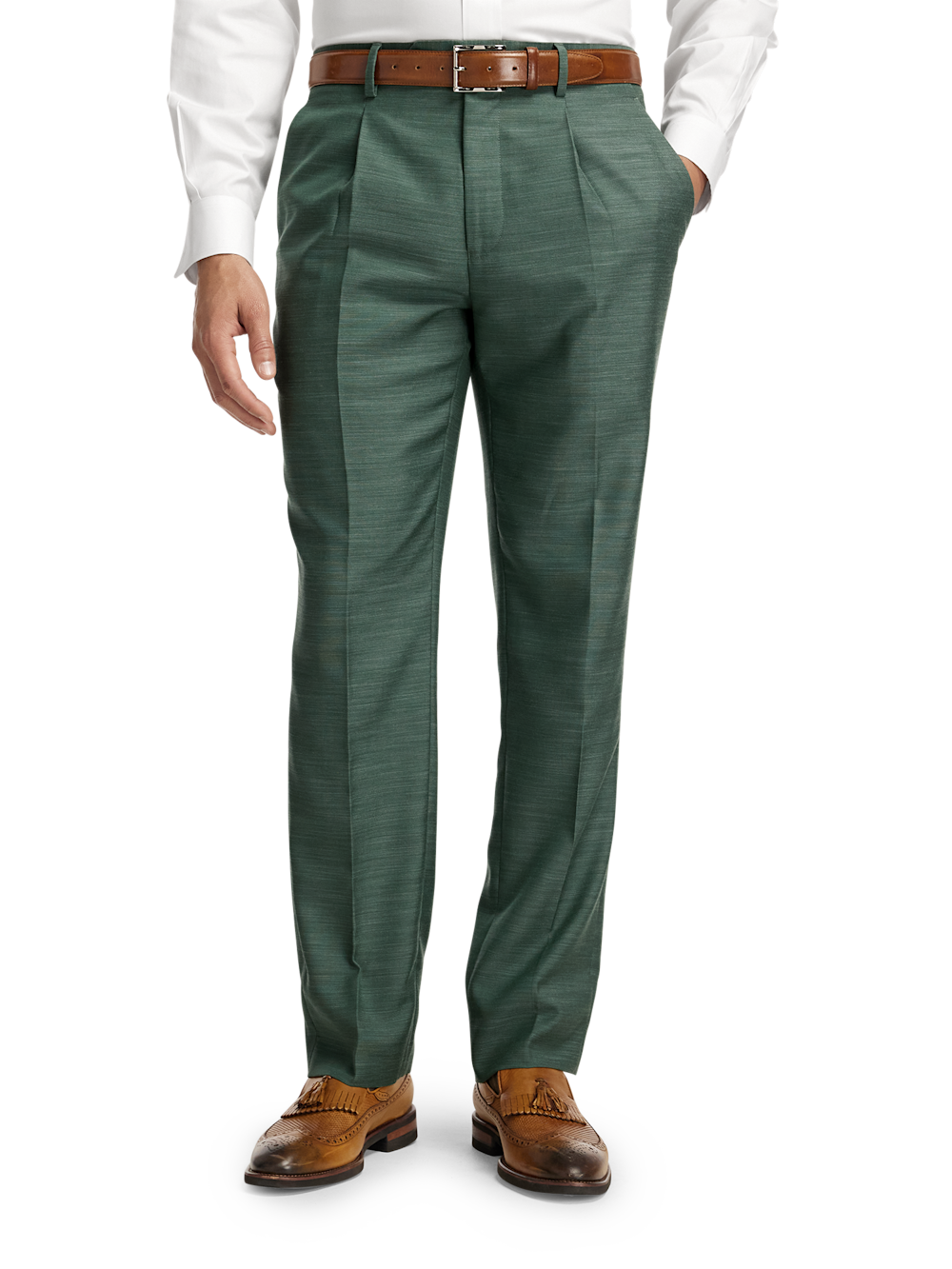 Alternate Image of Performance Blend Peak Lapel Suit-7
