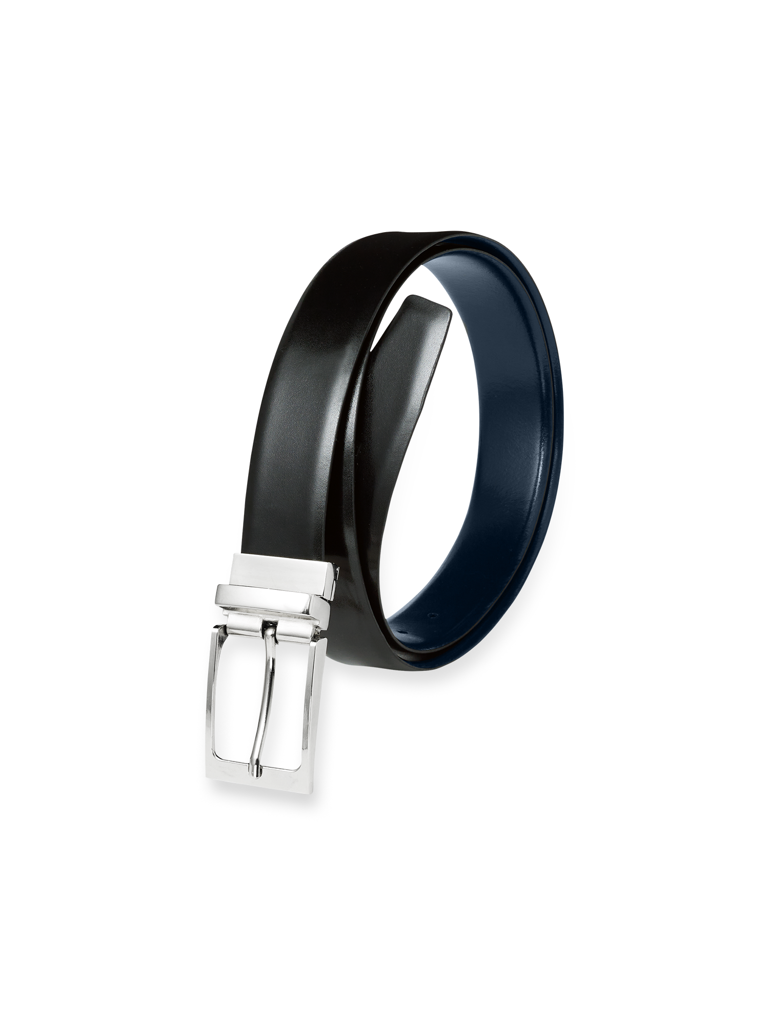 Vincent Reversible Belt - Black/navy