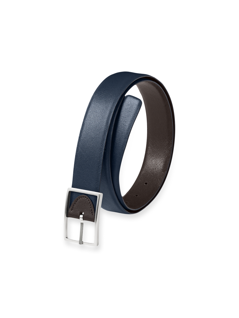 Product Image of Anderson Reversible Belt-Navy/Brown