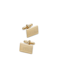Engravable Cufflinks - Gold