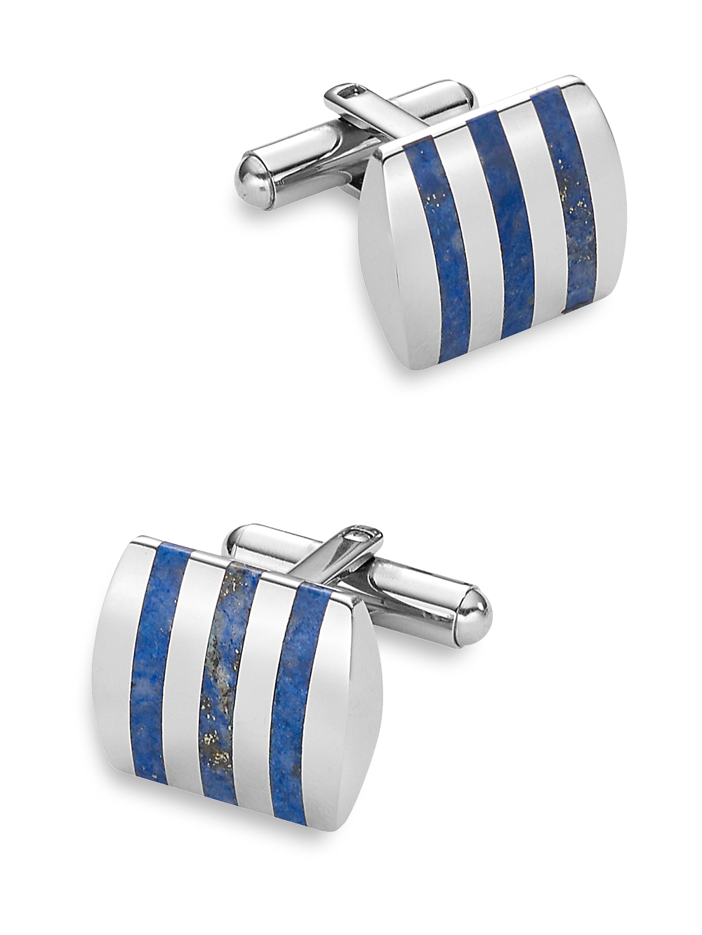 Product Image of Semi Precious Square Cufflinks-Blue
