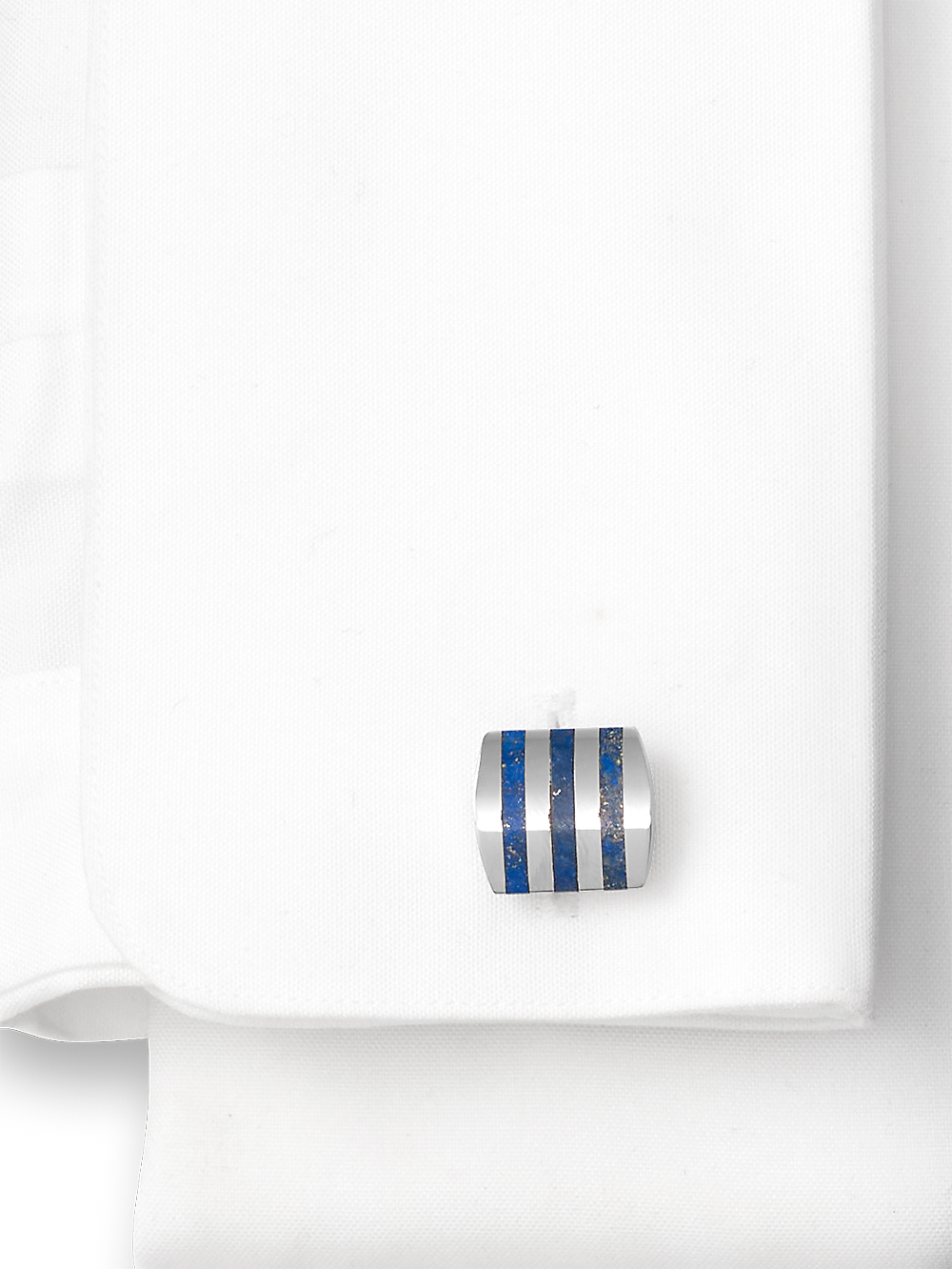 Alternate Image of Semi Precious Square Cufflinks-1