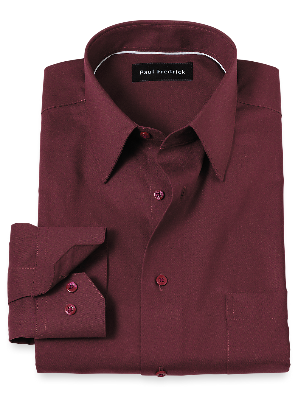 Burgundy dress shirt hotsell