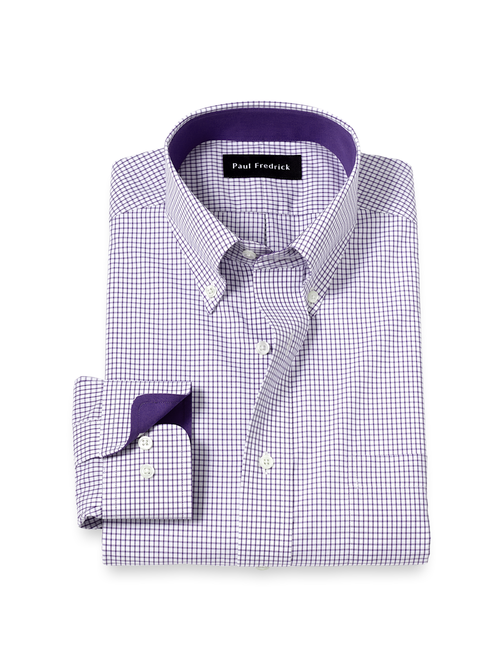 Dress Shirts Tommy Hilfiger Non Iron Slim Fit Non-Iron Cotton Check Dress Shirt With Contrast Dress Shirts Tommy Hilfiger Non Iron Slim Fit Non-Iron Cotton Check Dress Shirt With Contrast