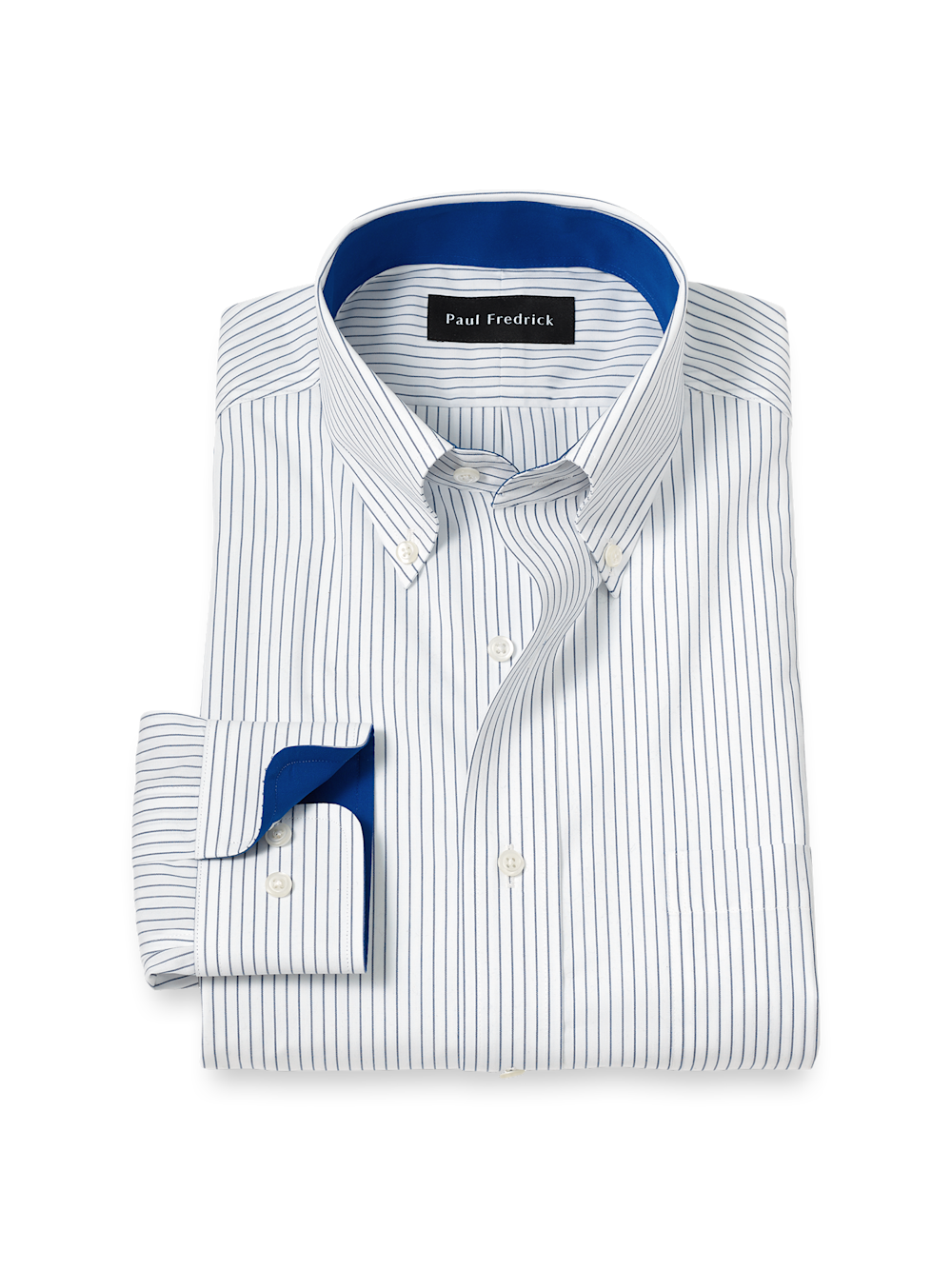 slim fit dress slacks Blue Dress Shirt Fine Twill Custom Fit