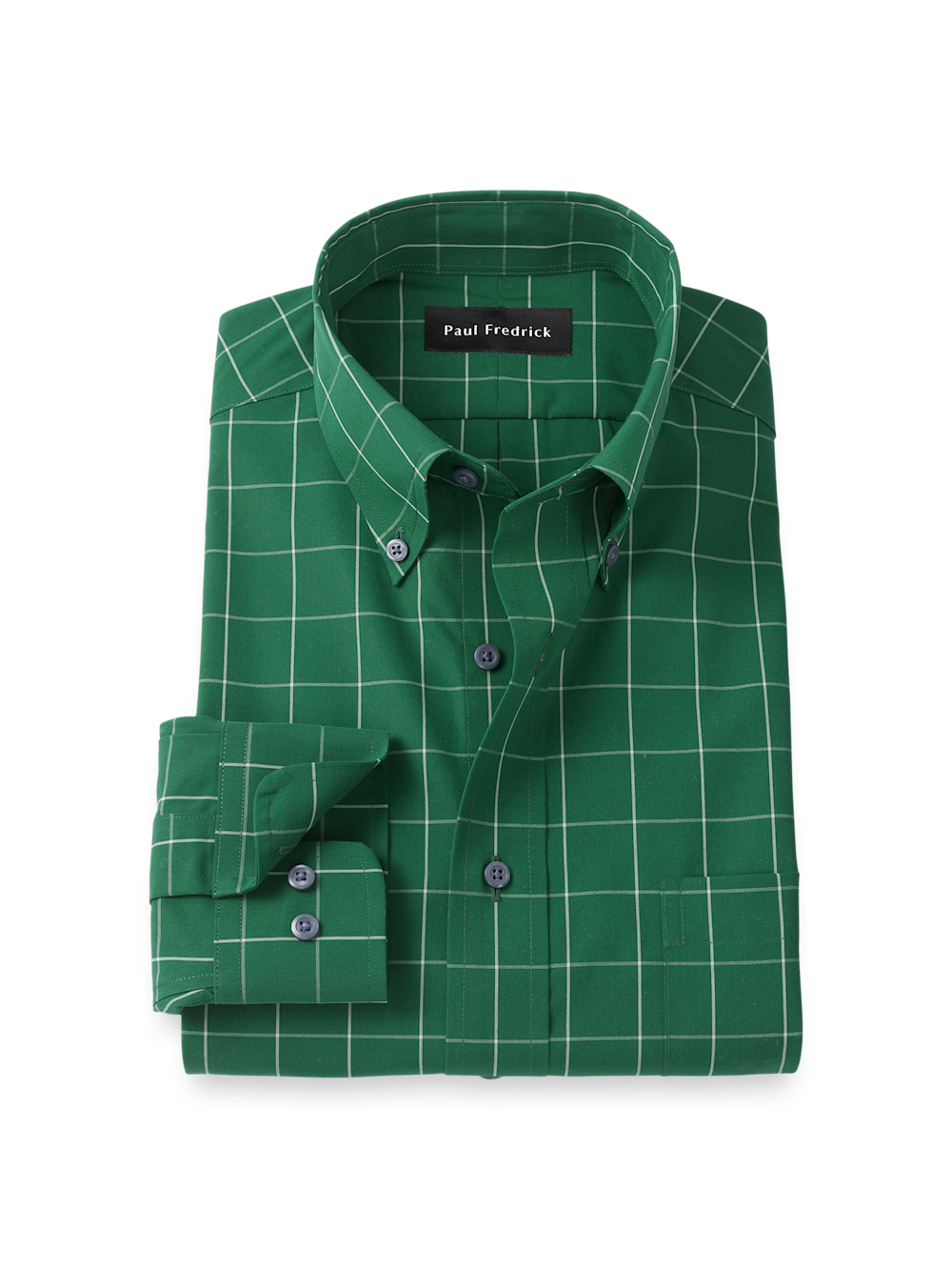 slim fit dress slacks Dark Green Paisley Dress Shirt 3XL main image 1