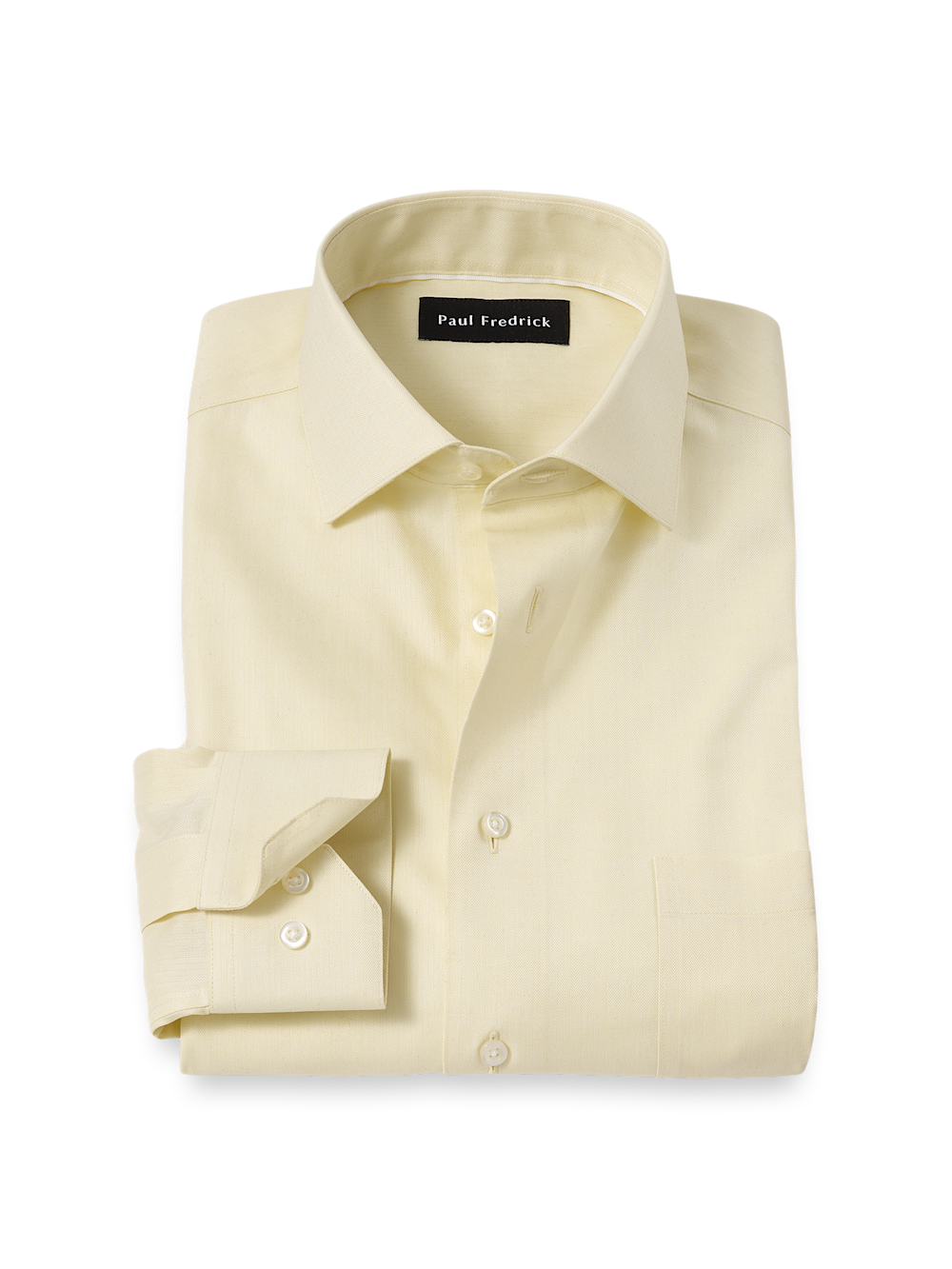 Comfort Stretch Non-Iron Herringbone Dress Shirt