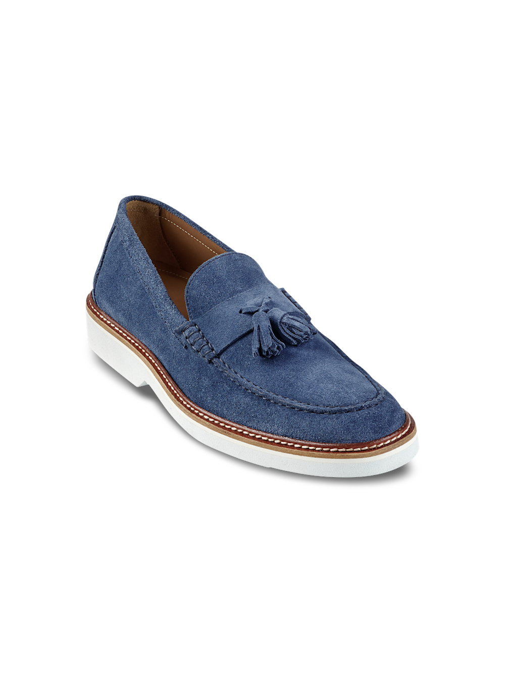 Jared Tassel Loafer - Blue – Paul Fredrick display picture 1