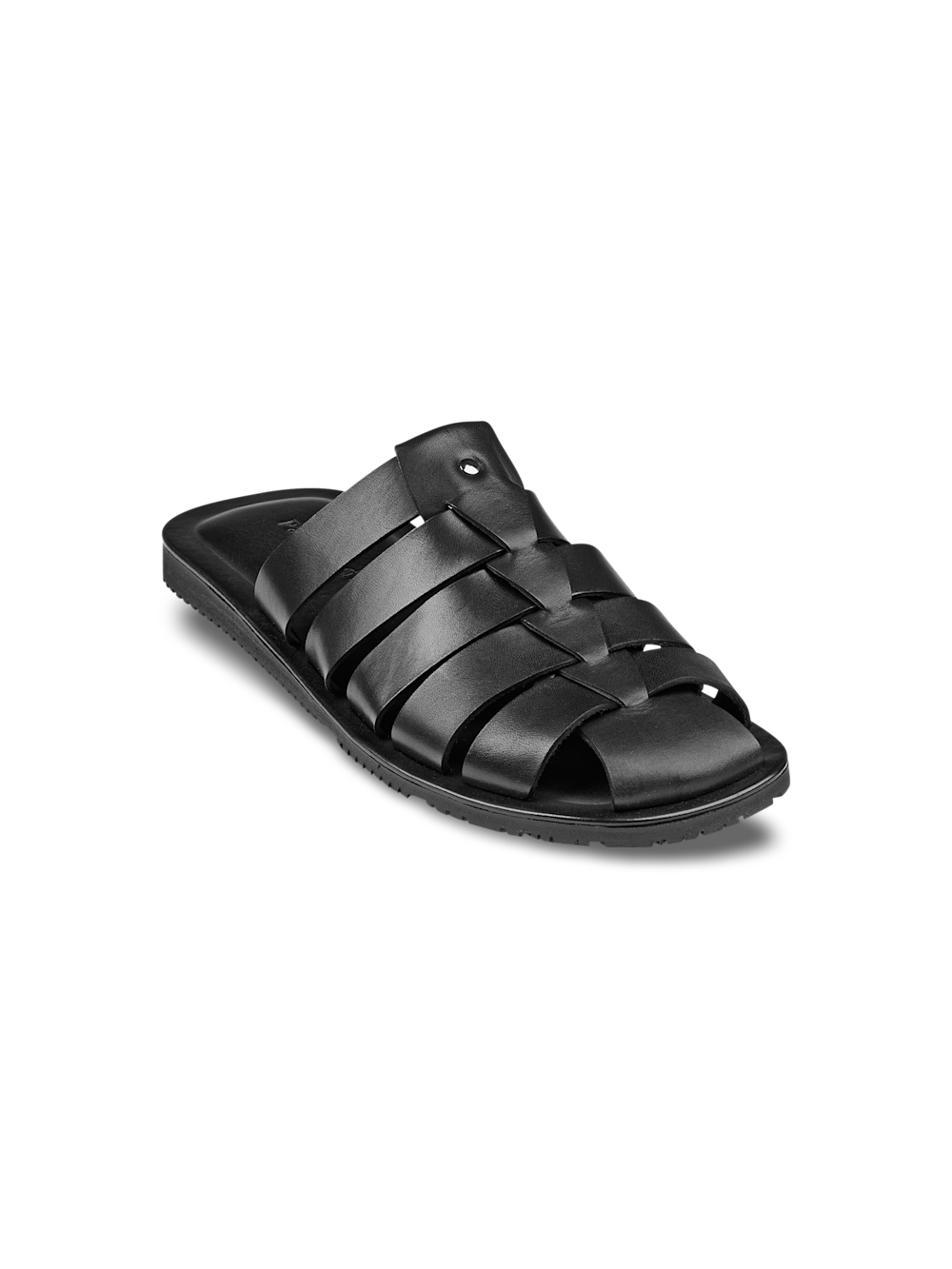 Matteo Backless Fisherman Sandal - Black 9M Matteo Backless Fisherman Sandal - Black 9M