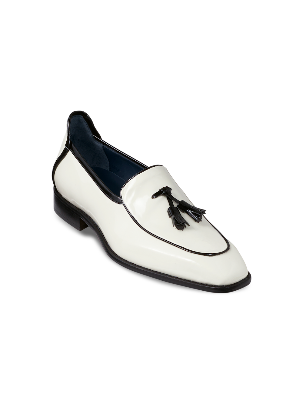 Product Image of Fitz Tassel Loafer-Ivory/Black