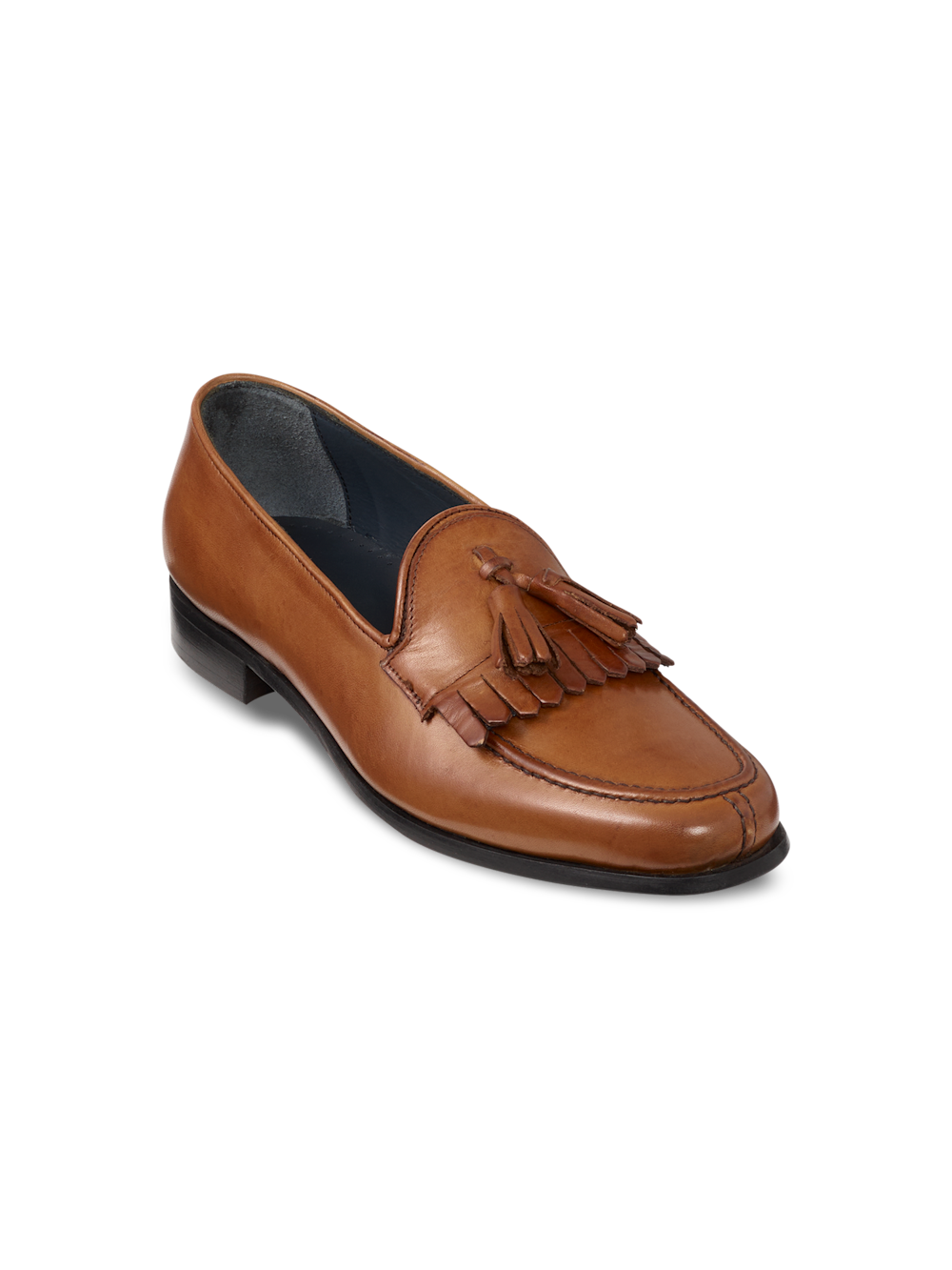 Lennon Kiltie Tassel Loafer - Chestnut – Paul Fredrick display picture 3