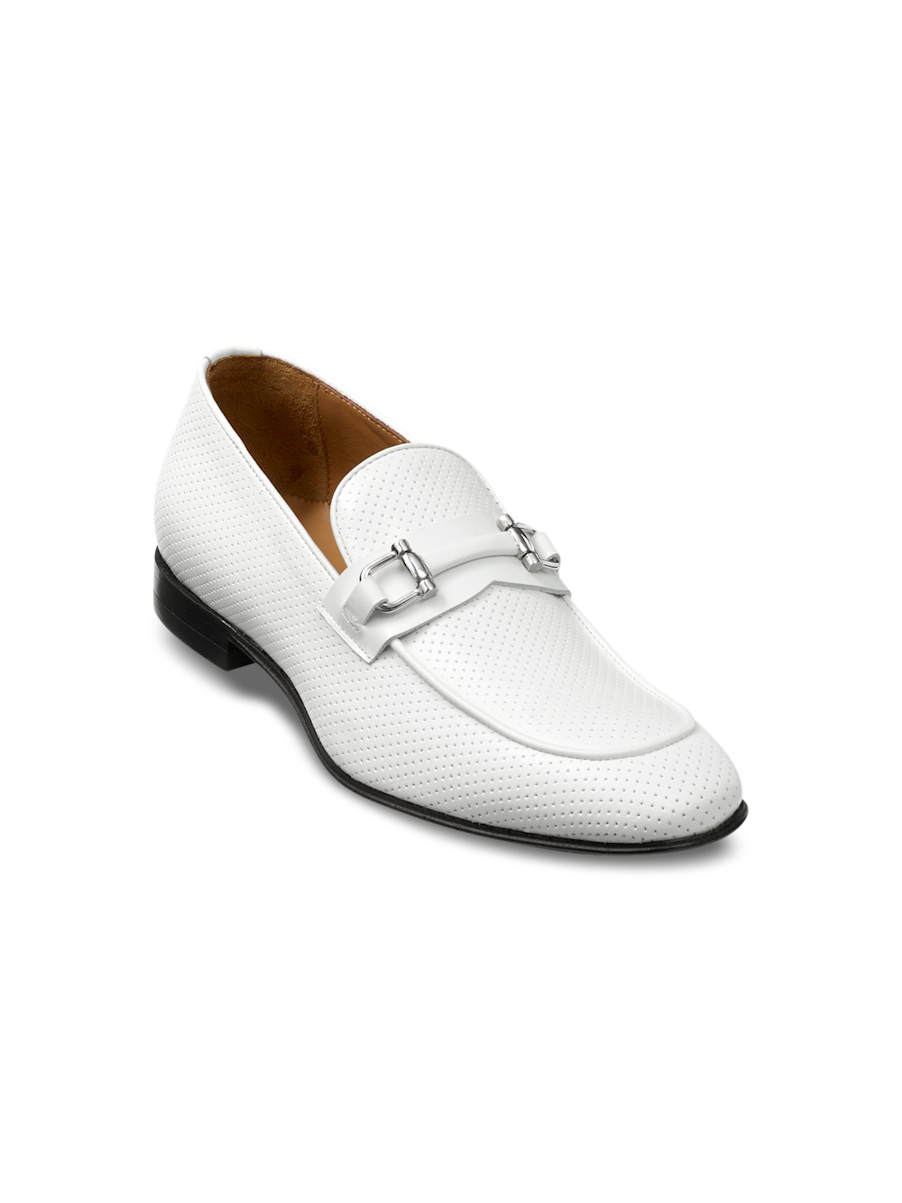 Francis Bit Loafer - White Paul Fredrick Francis Bit Loafer - White Paul Fredrick
