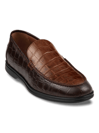 Micah Venetian Loafer - Brown