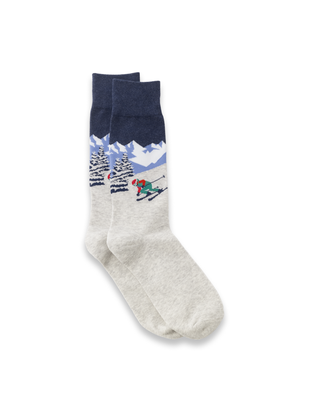 Skiing Cotton Blend Sock