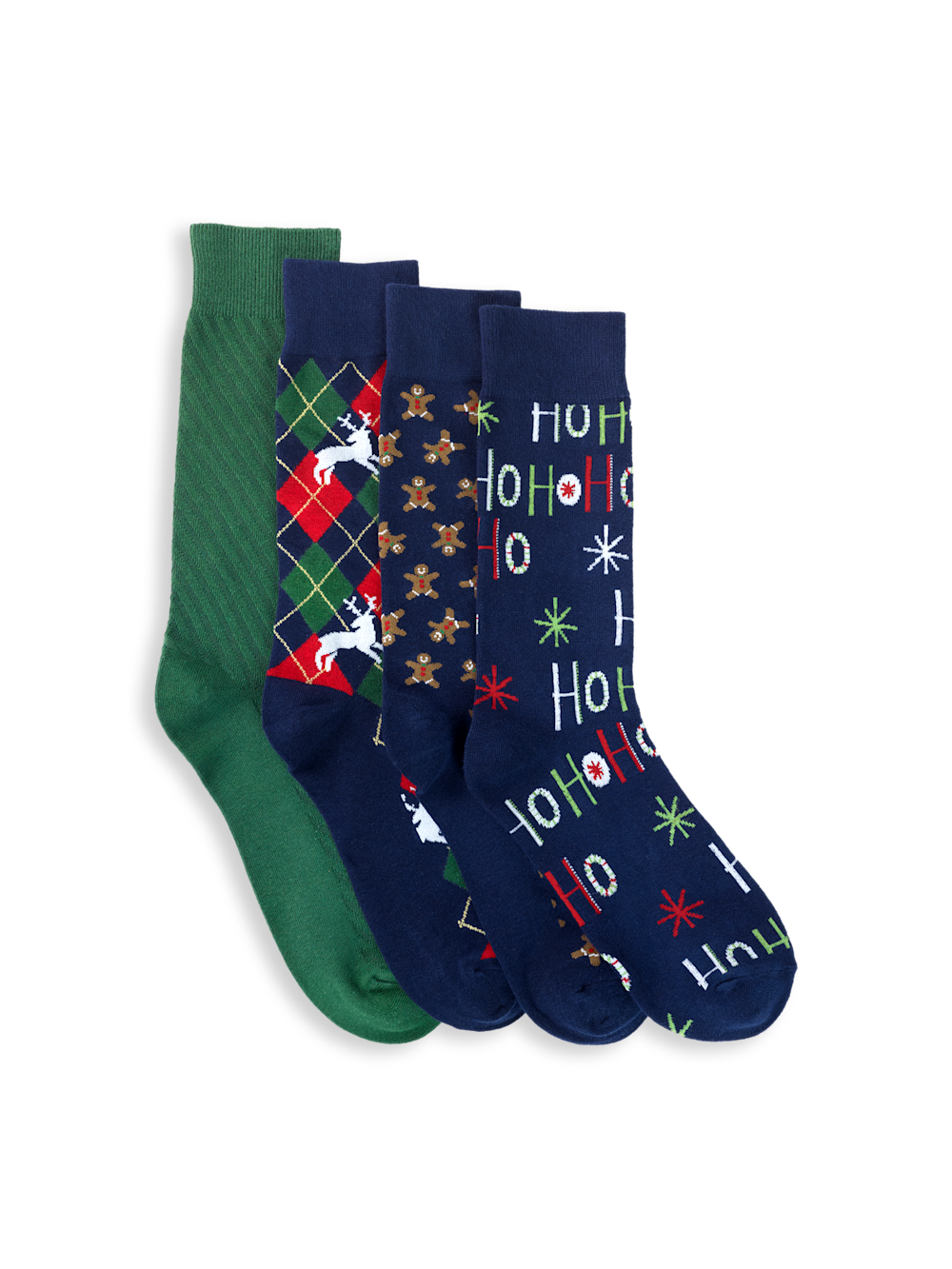4-pack Cotton Blend Socks