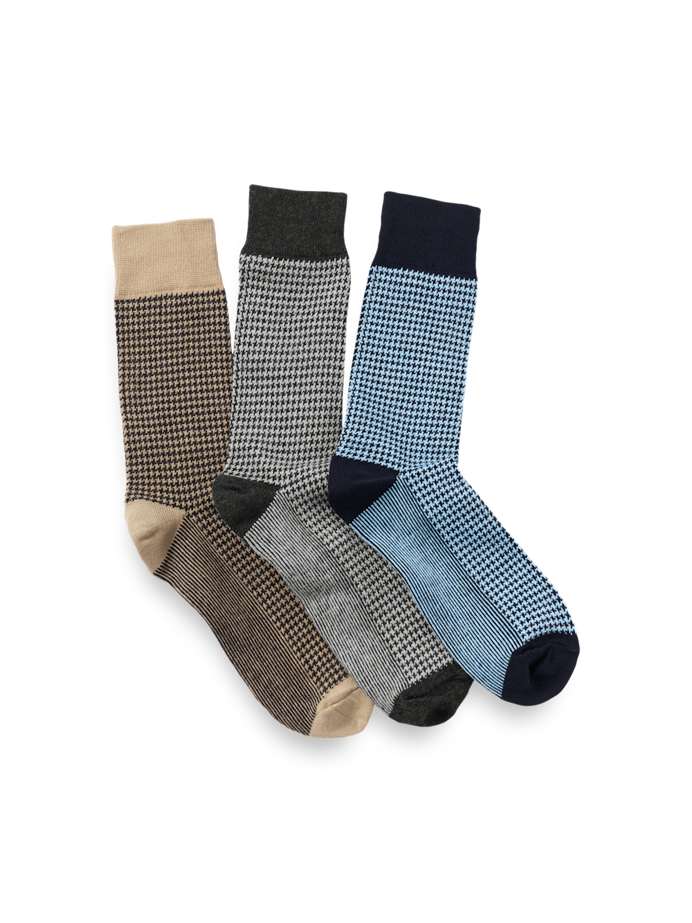 Product Image of 3 Pack Cotton Blend Sock-Multi