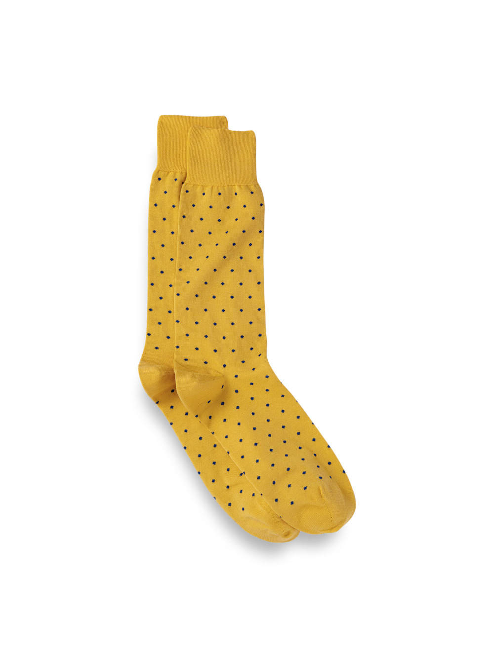 Product Image of Dot Cotton Blend Sock-Yellow Multi
