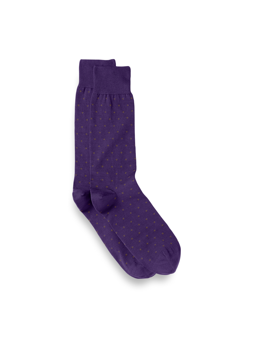 Product Image of Dot Cotton Blend Sock-Purple Multi