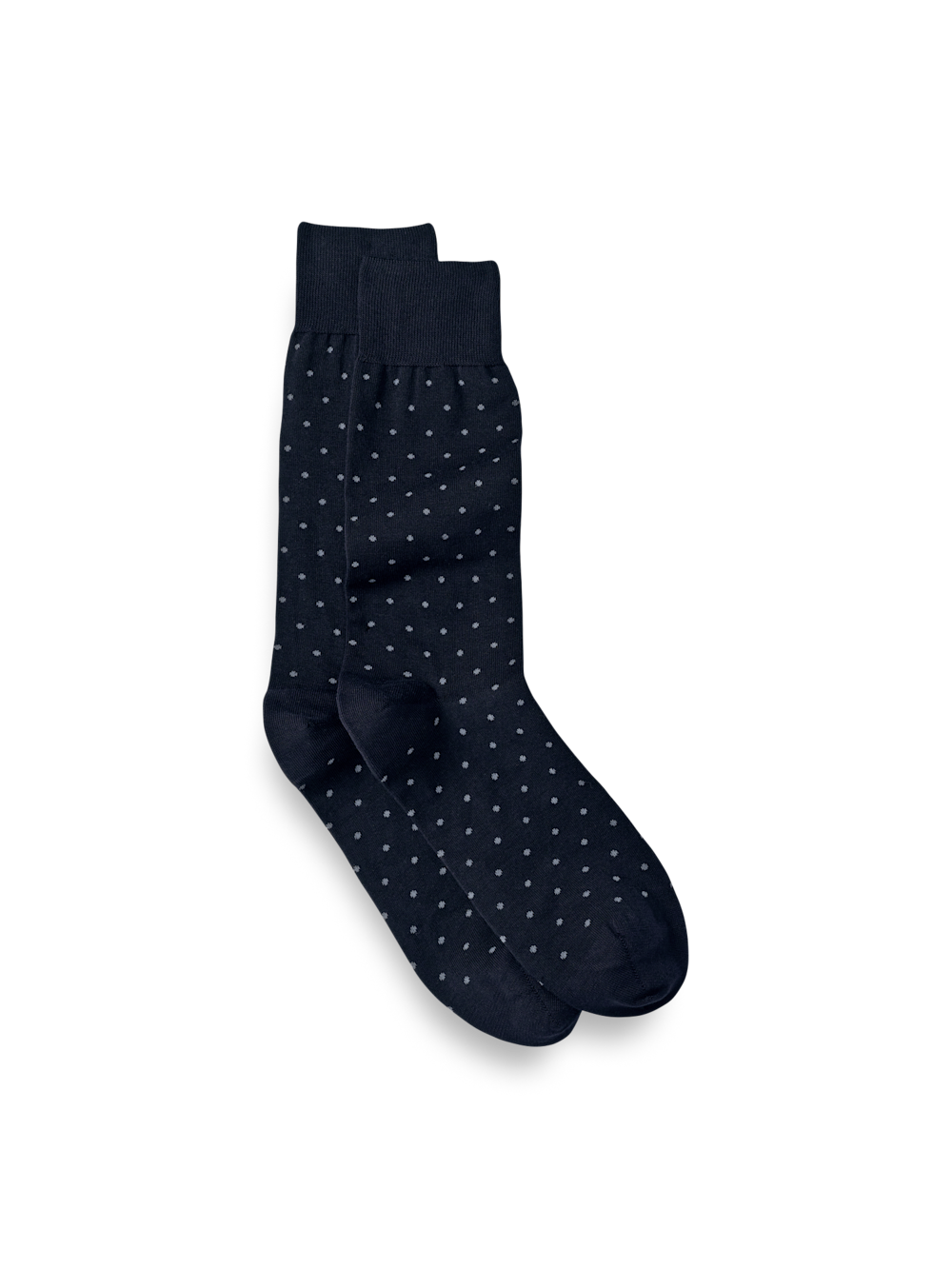 Product Image of Dot Cotton Blend Sock-Navy Multi
