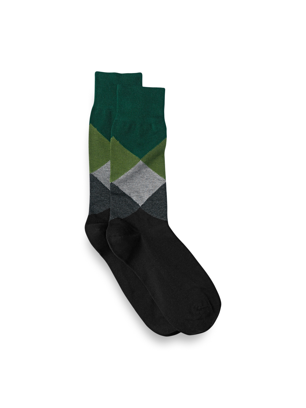 Product Image of Argyle Cotton Blend Socks-Multi