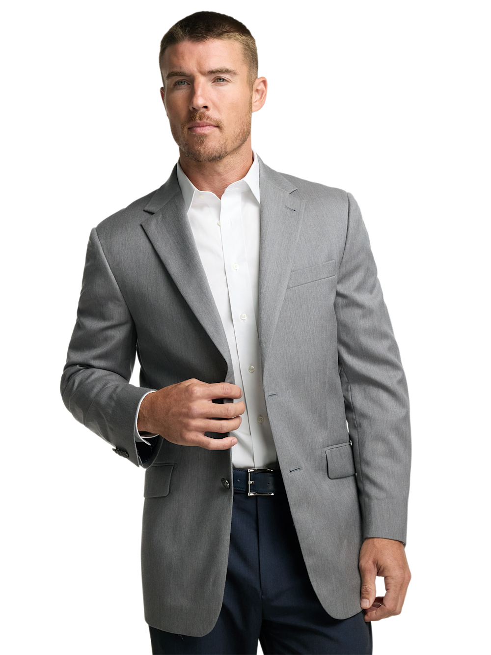 Wool Solid Travel Blazer