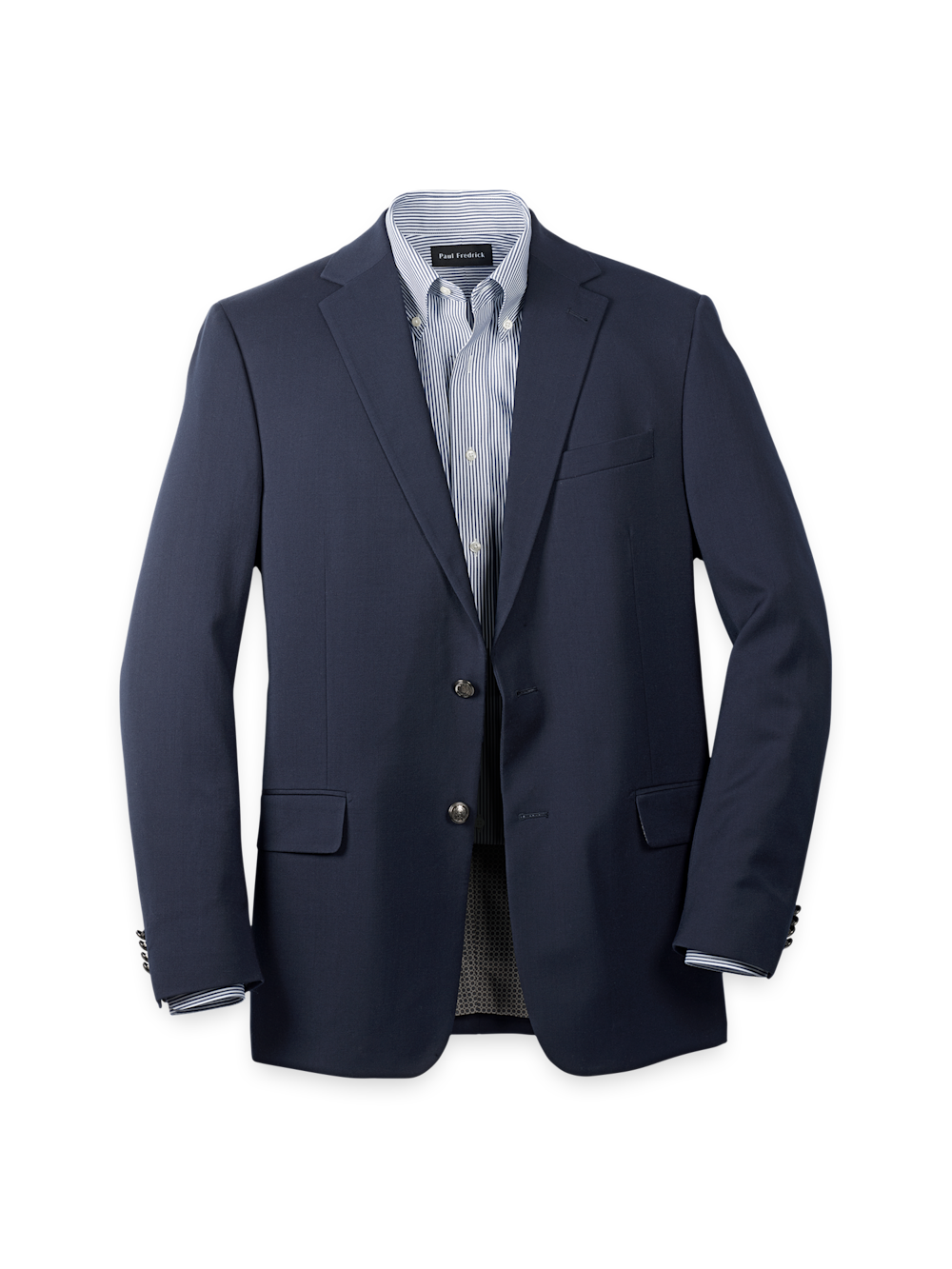 Wool Solid Travel Blazer