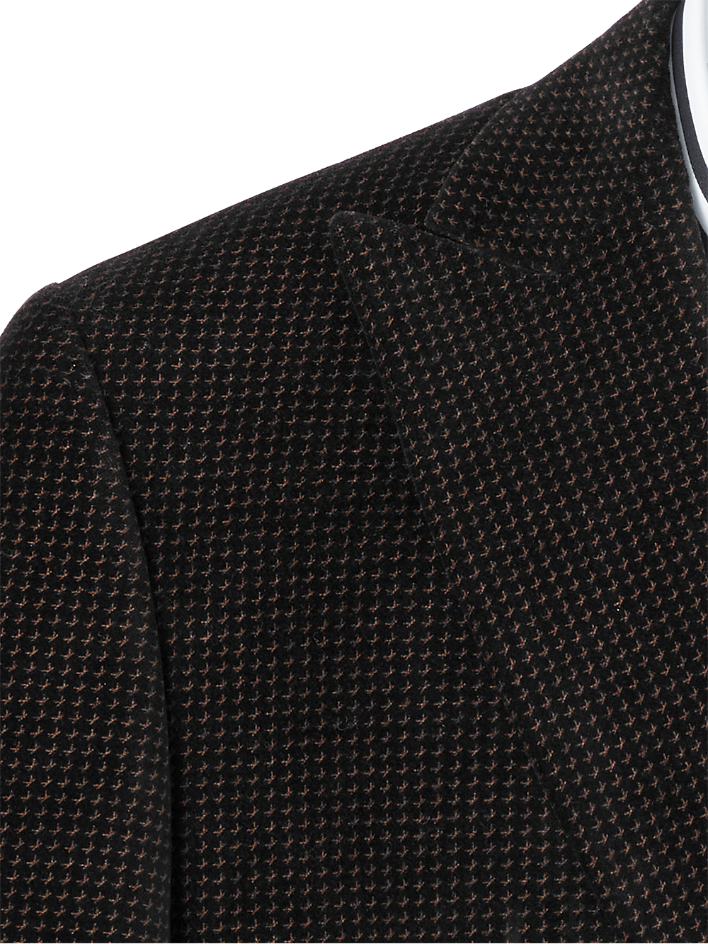 Alternate Image of Velvet Double Breasted Peak Lapel Sport Coat-2