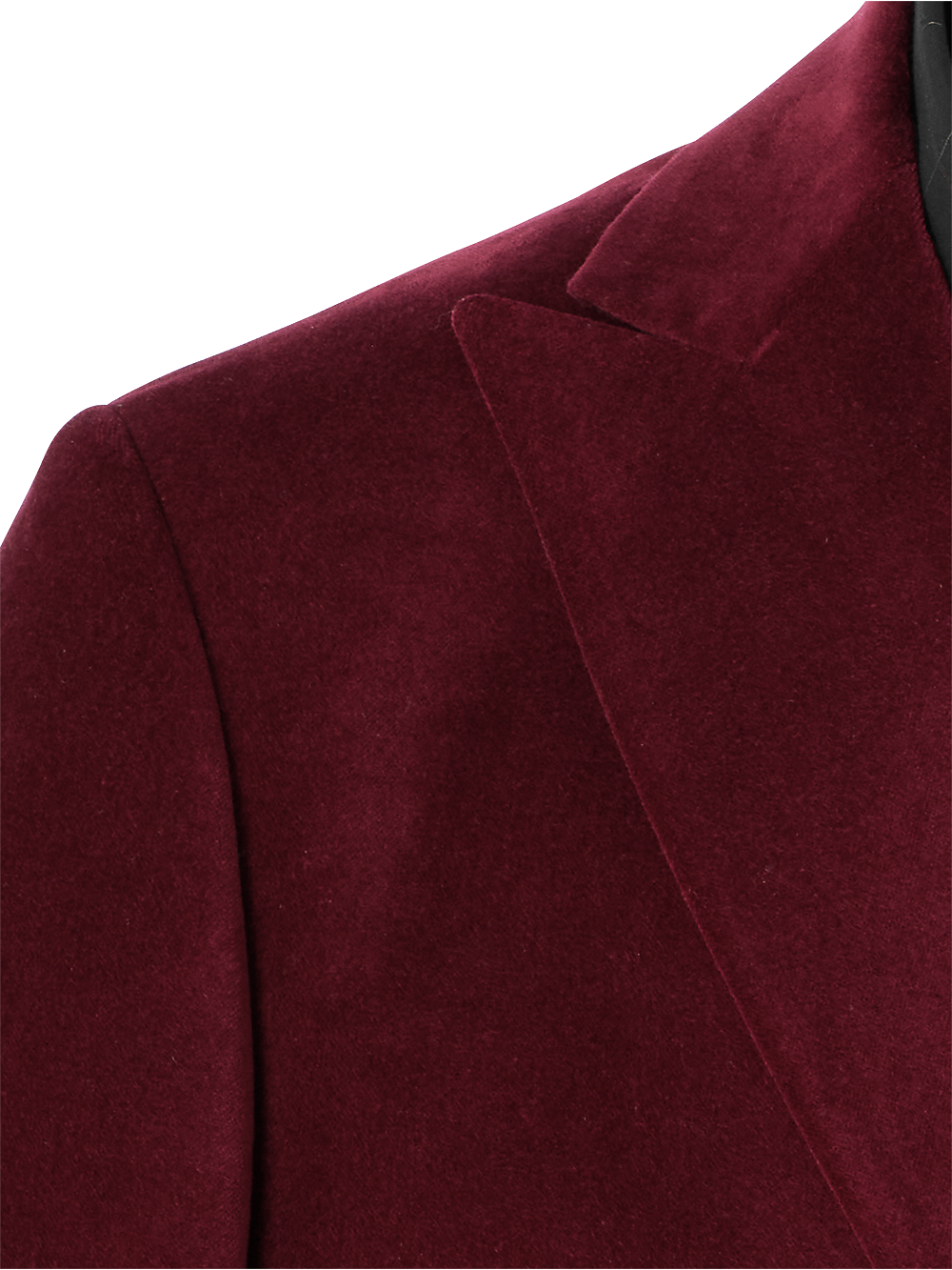 Alternate Image of Velvet Double Breasted Peak Lapel Sport Coat-3