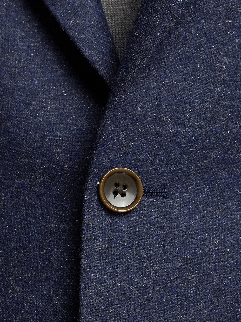 Alternate Image of Wool Blend Donegal Single Breasted Notch Lapel Sport Coat-5