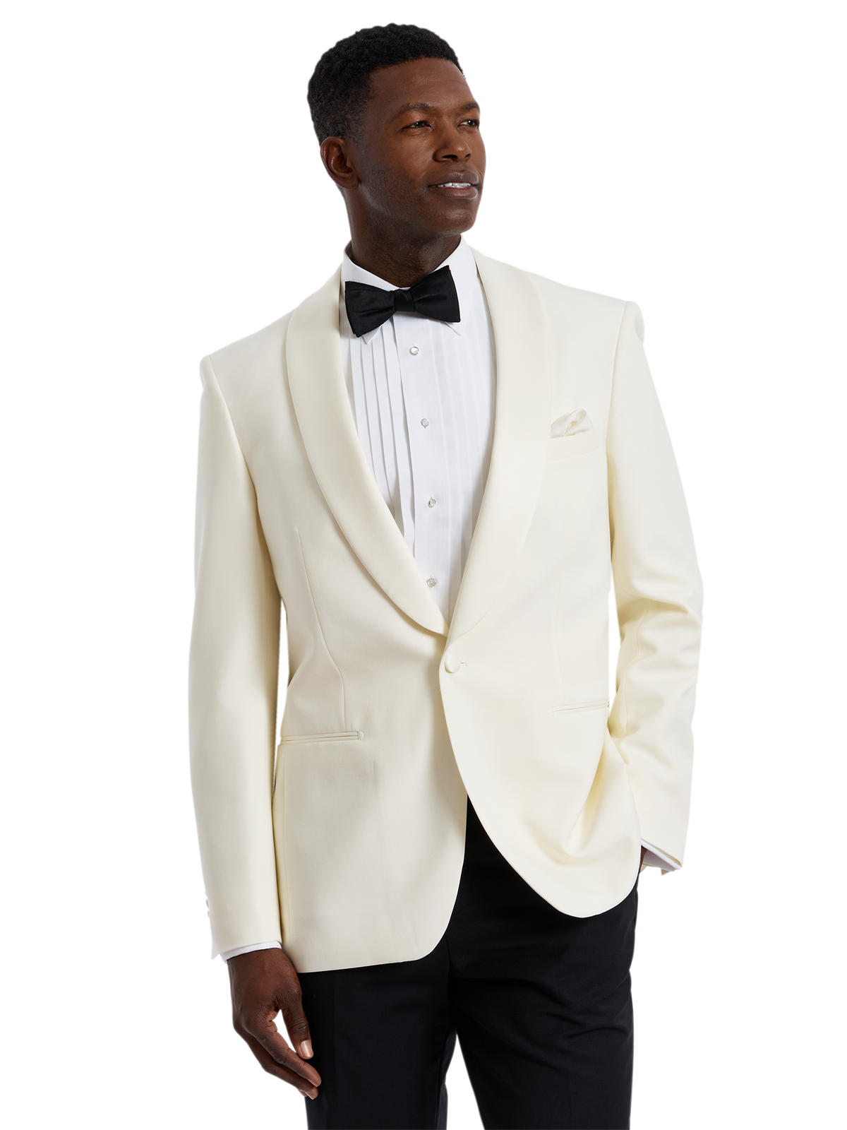 Alternate Shot of Men's ivory Sportcoats