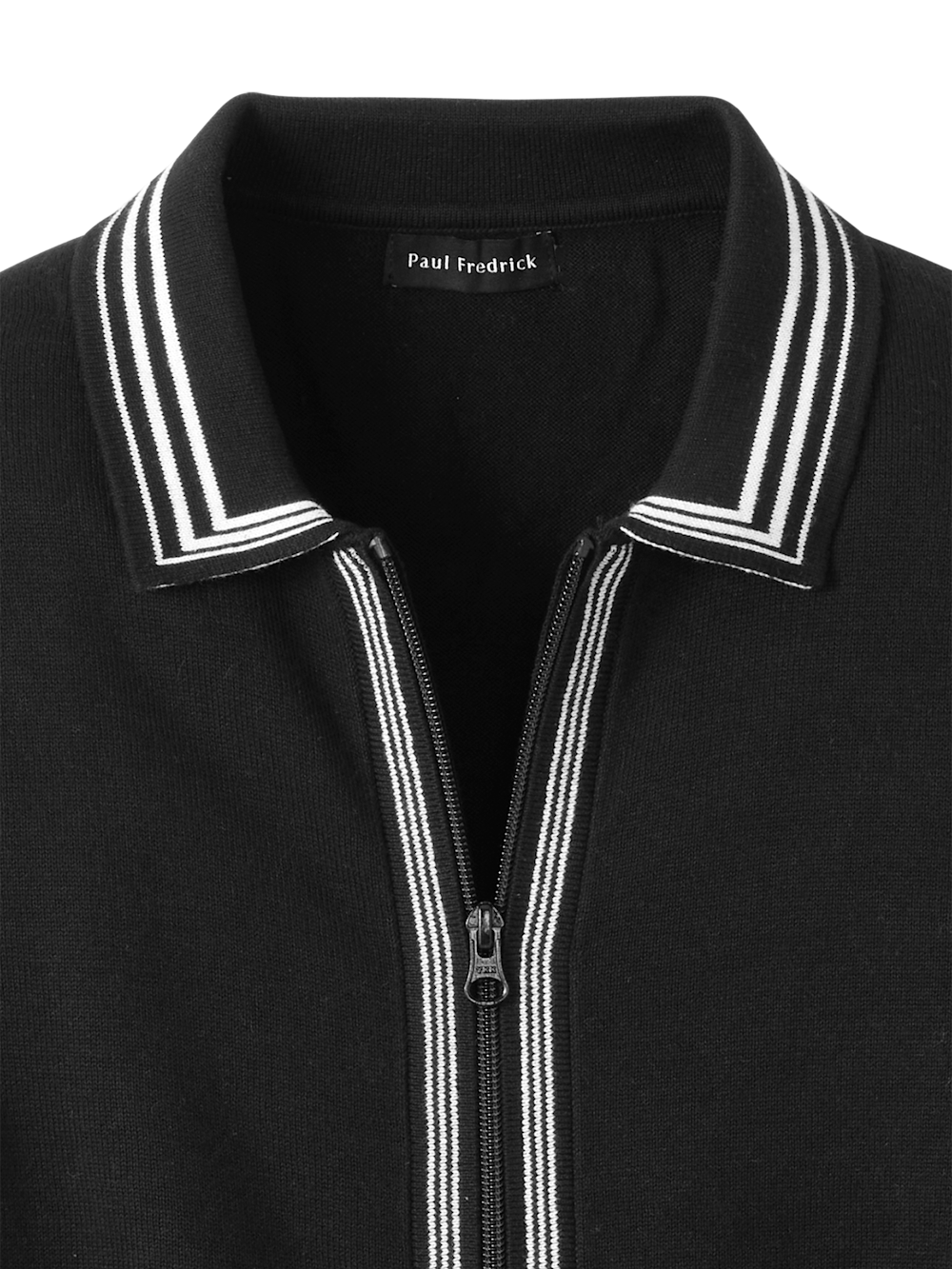 Alternate Image of Cotton Full Zip Polo-5