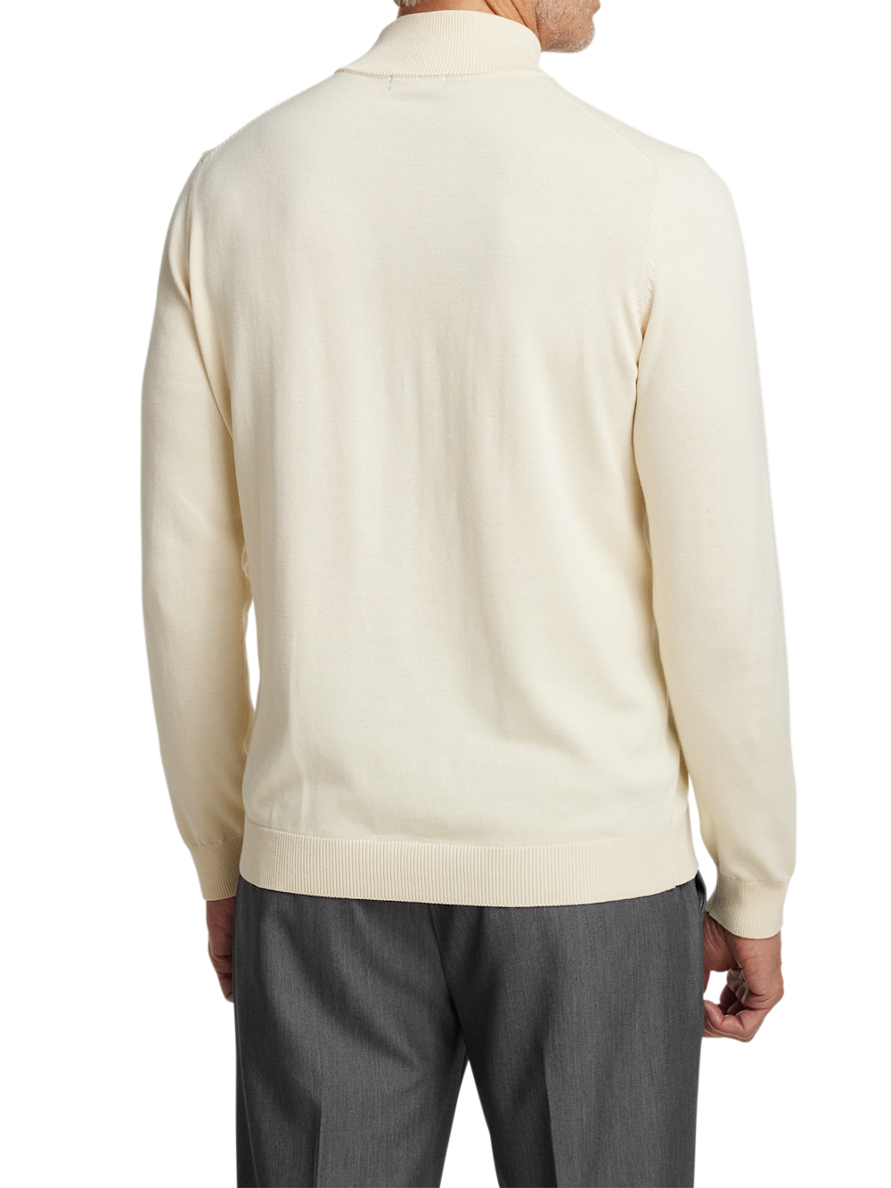 Alternate Image of Supima Cotton Mock Neck Sweater-4