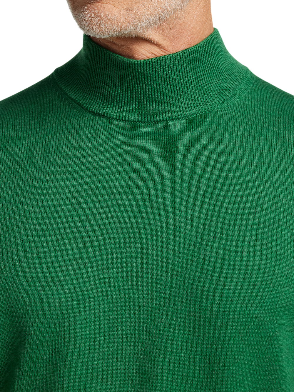 Alternate Image of Supima Cotton Mock Neck Sweater-2