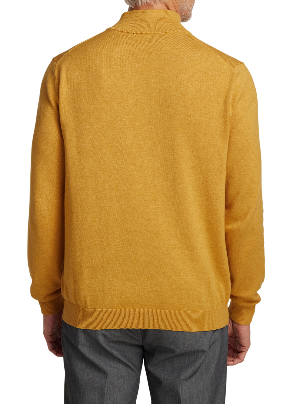 Alternate Image of Supima Cotton Mock Neck Sweater-4