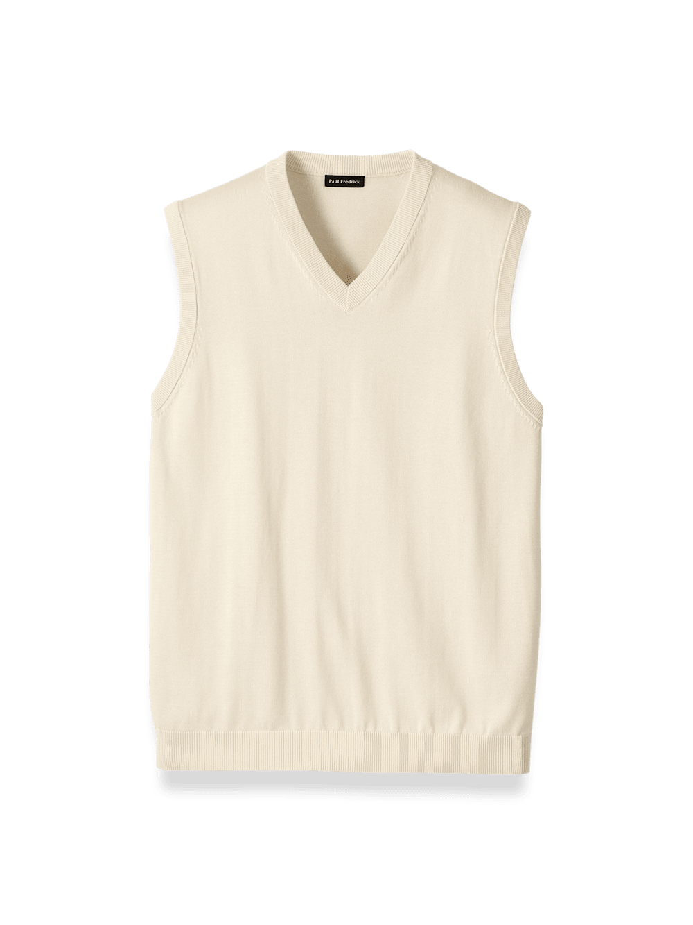 Product Image of Supima Cotton Vest-Ivory