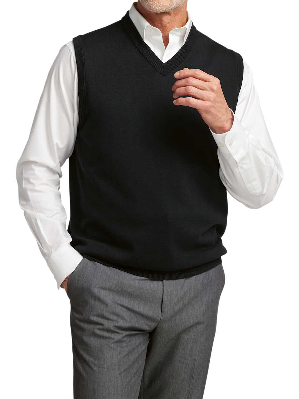 Alternate Image of Supima Cotton Vest-1